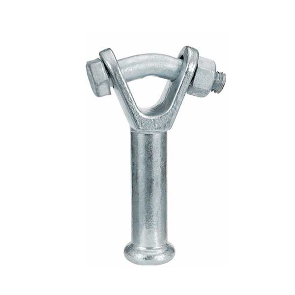 Y-type insulator suspension fittings
